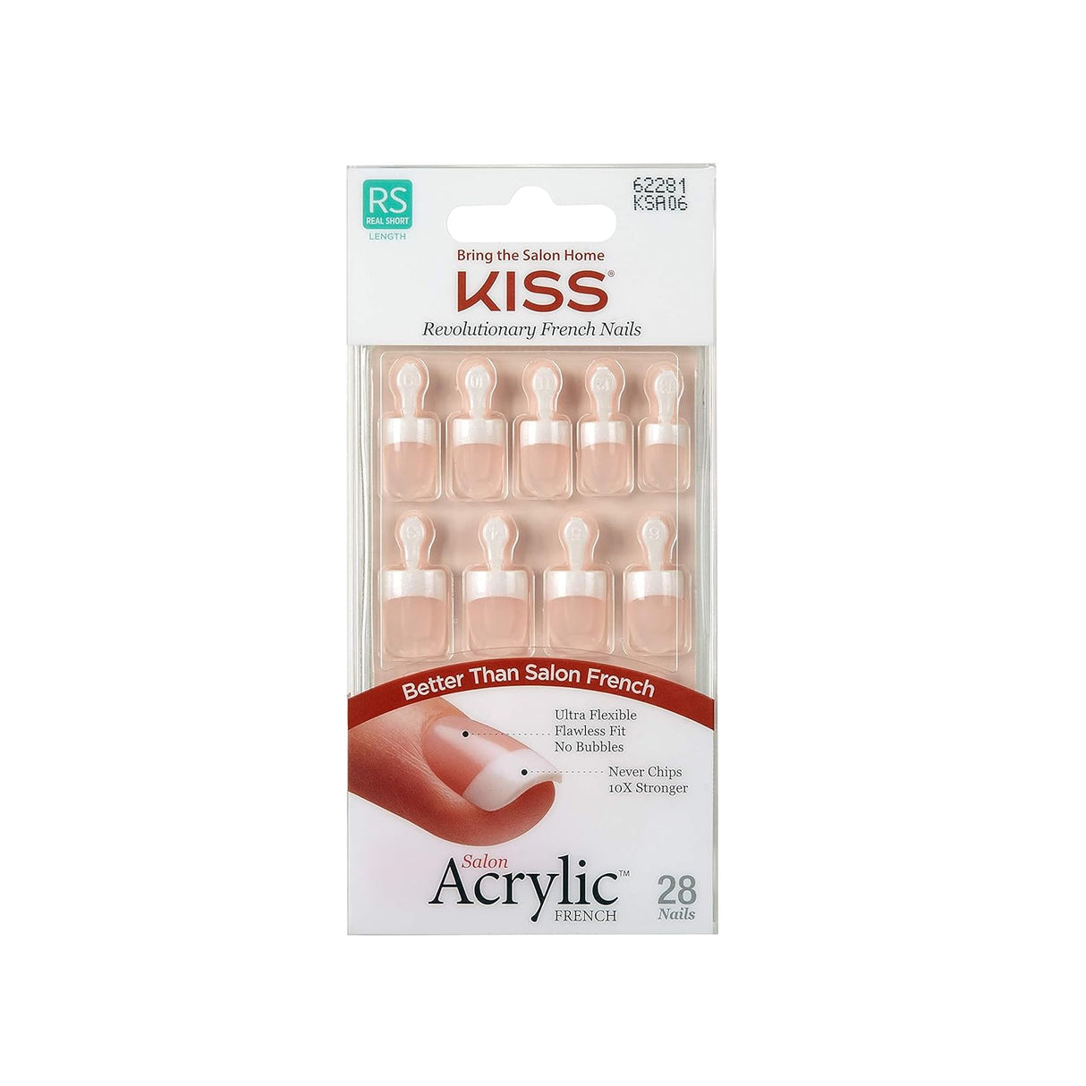 KISS Salon Acrylic French (KSA06)