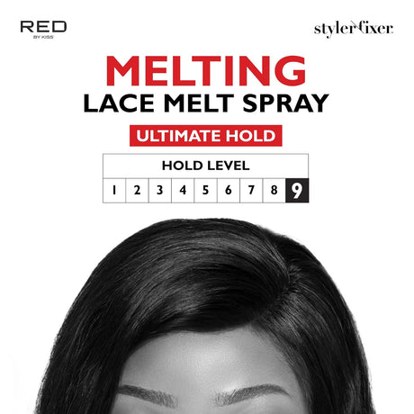RED BY KISS Lace Melt Spray