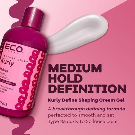 Eco Style The Edit Texture Edit Kurly Define Shape 8 oz