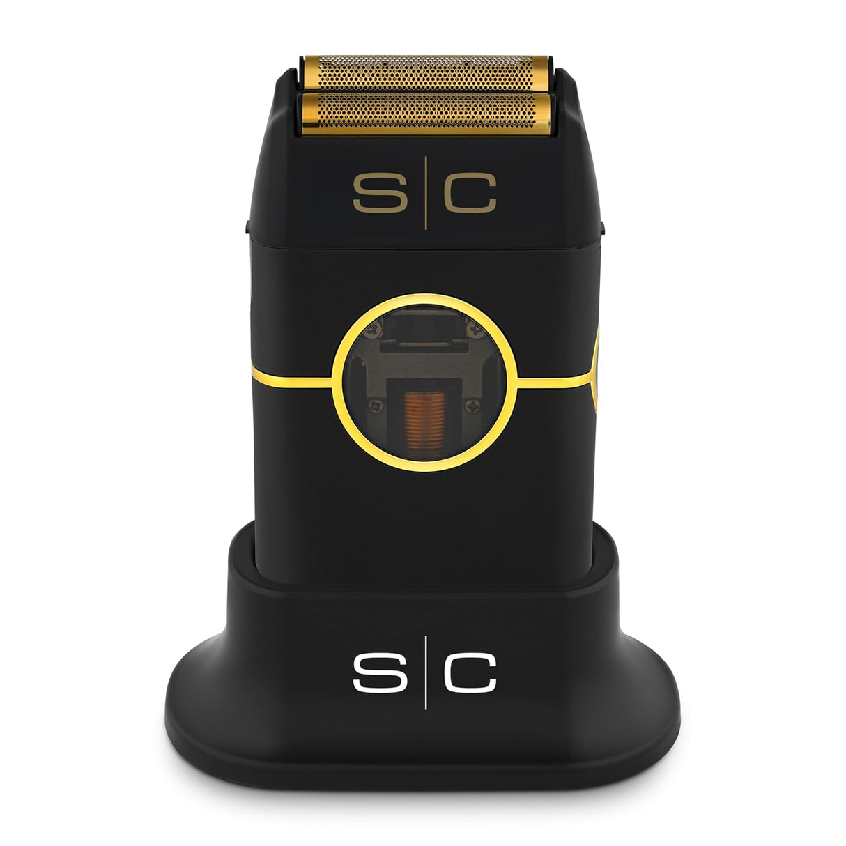 StyleCraft Black Instinct Cordless Double Foil Shaver – Torque Control, USB-C Rechargeable(SC807B)