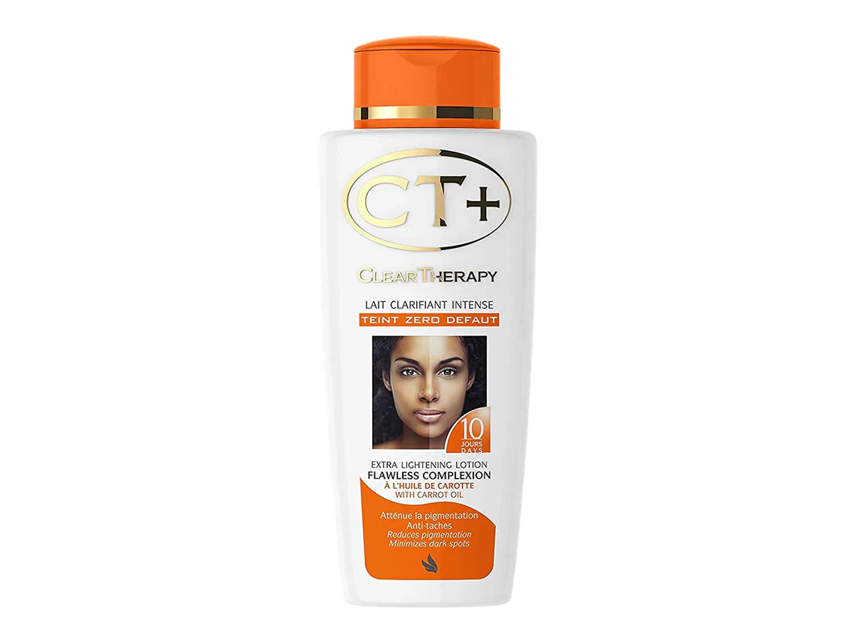 CT+ Carrot Lightening Skincare Set 4PCS Brightening Bundle + FREE Styling Foam
