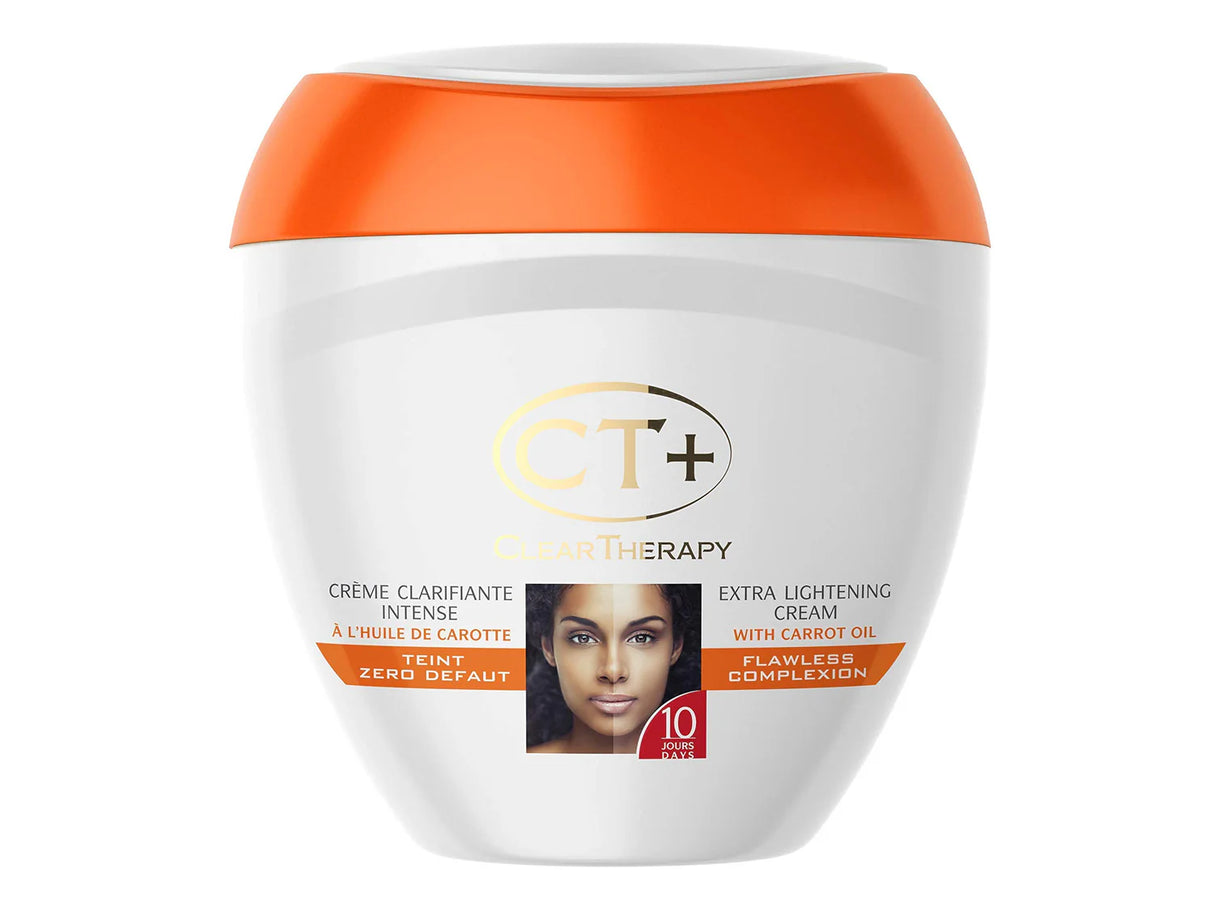 CT+ Carrot Lightening Skincare Set 4PCS Brightening Bundle + FREE Styling Foam