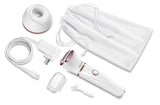 Andis Rechargeable Electric Shaver for Women – Cordless Wet & Dry Hair Removal 6 Piece Kit