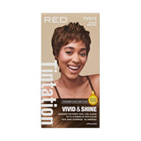 Red by Kiss Tintation Vivid & Shine Permanent Hair Dye – High Lift Formula 100% Gray Coverage
