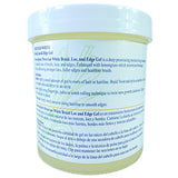 Peruvian White Braid, Loc and Edge Gel Extra Hold for Relaxed & Natural Hair 16 oz