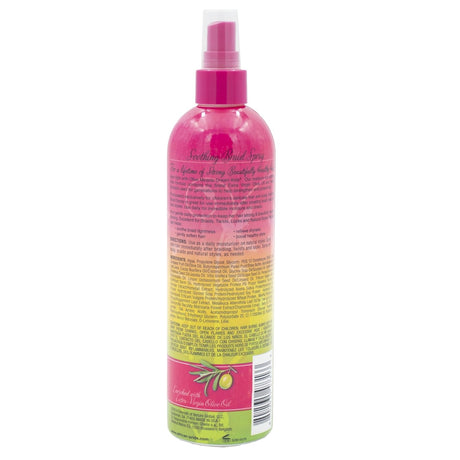 African Pride Dream Kids Braid Spray Olive Miracle Soothing Moisturizing 12 oz