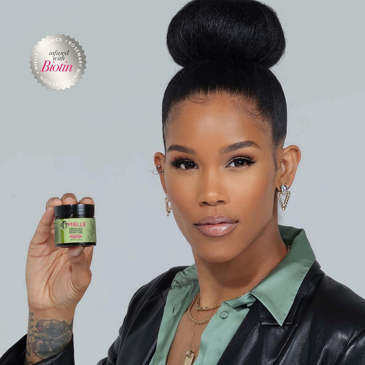 Mielle Organics Rosemary Mint Strengthening Edge Gel