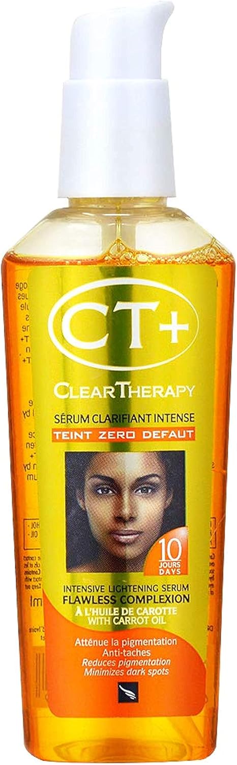 CT+ Carrot Lightening Skincare Set 4PCS Brightening Bundle + FREE Styling Foam