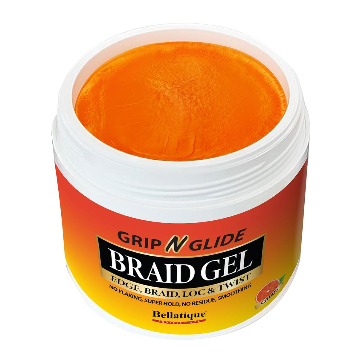 GRIP N GLIDE Braiding Gel Maximum Hold for Locs & Twists No Flaking, Fast-Drying, High Shine