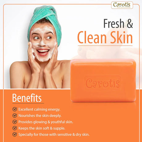 Carotis Beauty Soap - Skin Brightening Bar - 200g
