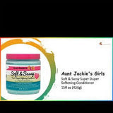 Aunt Jackie's Girls Soft & Sassy Super Duper Softening Conditioner 15 oz