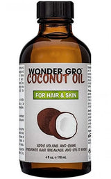 Wonder Gro Coconut Oil For Hair & skin 4 oz