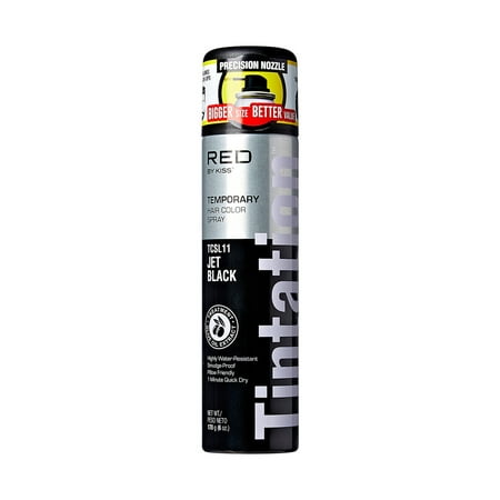 RED BY KISS Tintation Temporary Hair Color Spray - 6 oz