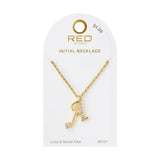 Red By Kiss Jewelry - 14K Gold Plated Necklace
