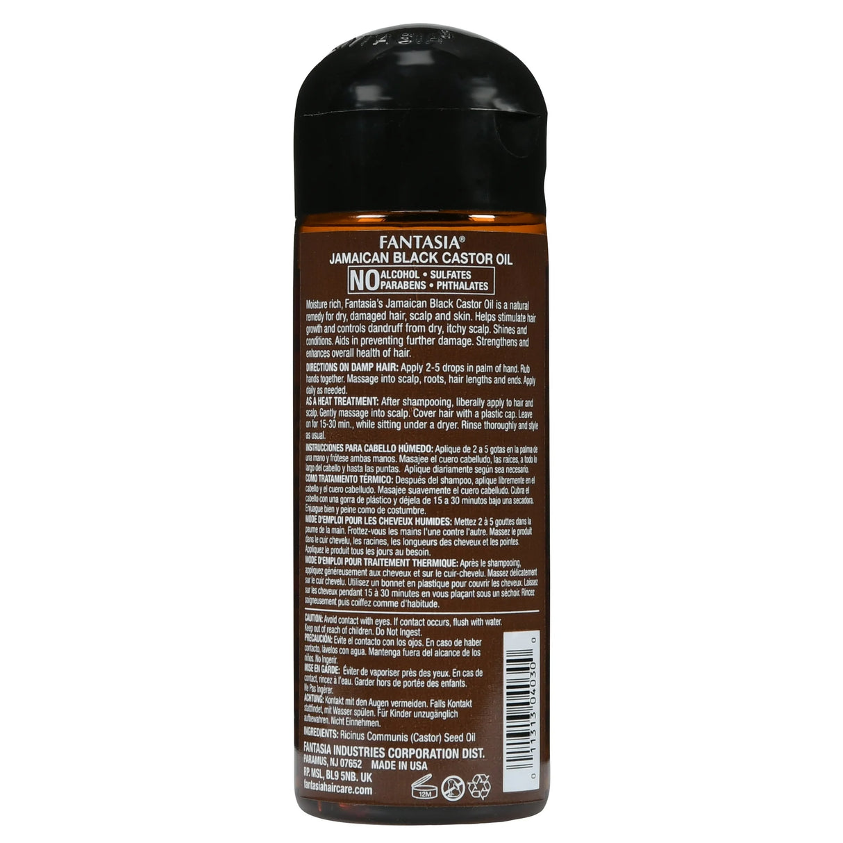 Fantasia Polisher Serum Jamaican Black Castor Oil 6 oz