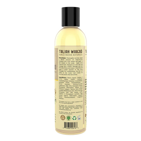 Taliah Waajid Clean-N-Curly Hydrating Shampoo 8oz