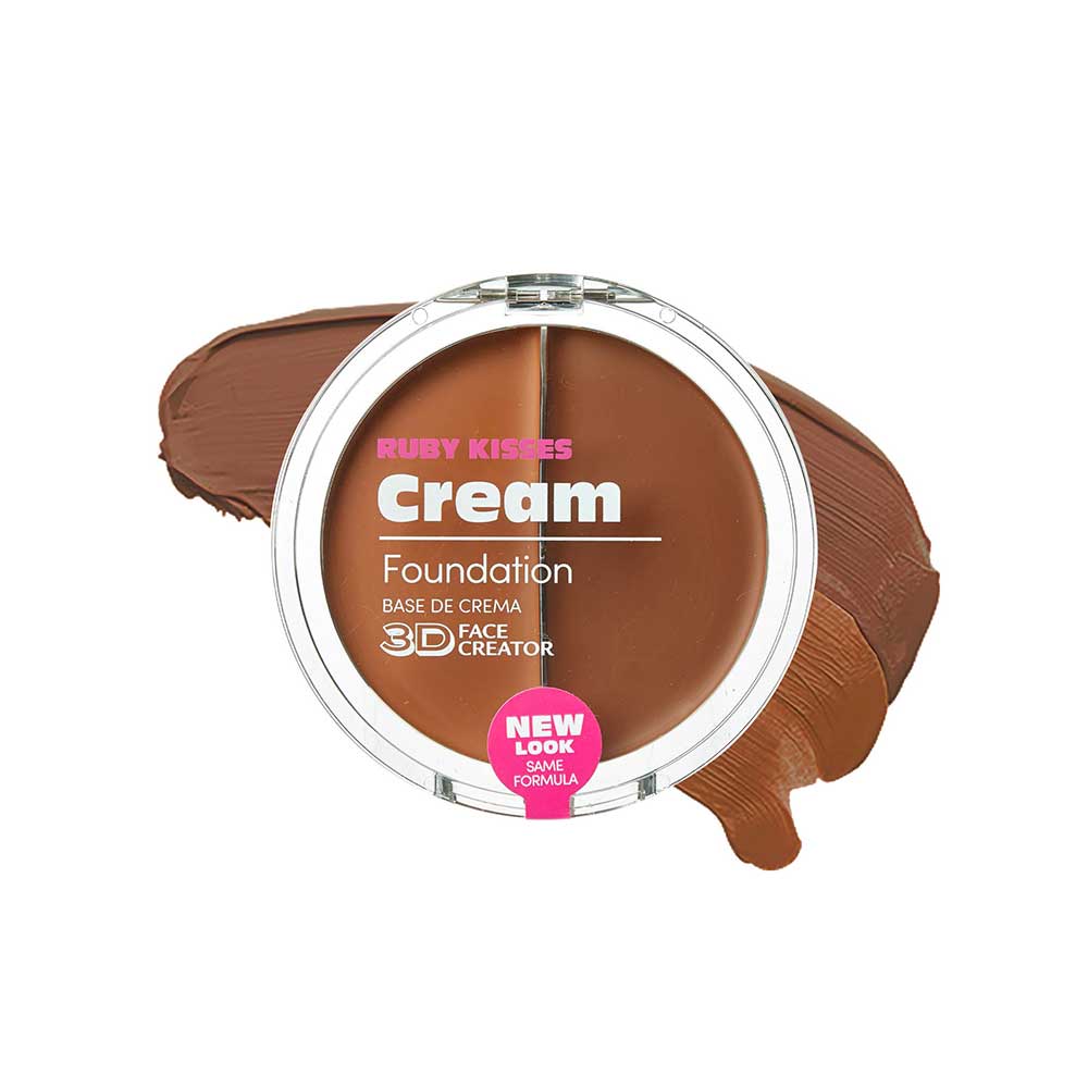 RUBY Kisses 3D Face Creator Duo Cream Foundation & Concealer Buildable Coverage