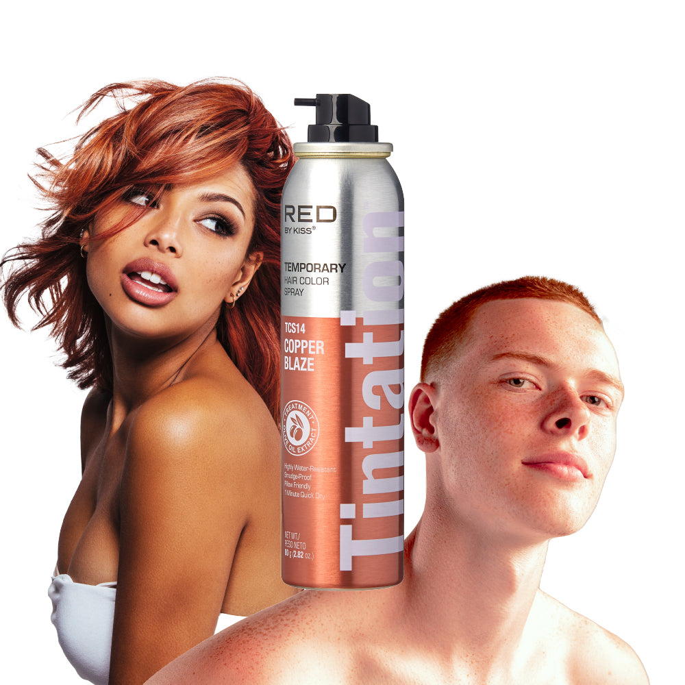 RED BY KISS Tintation Temporary Hair Color Spray - 2.8 oz