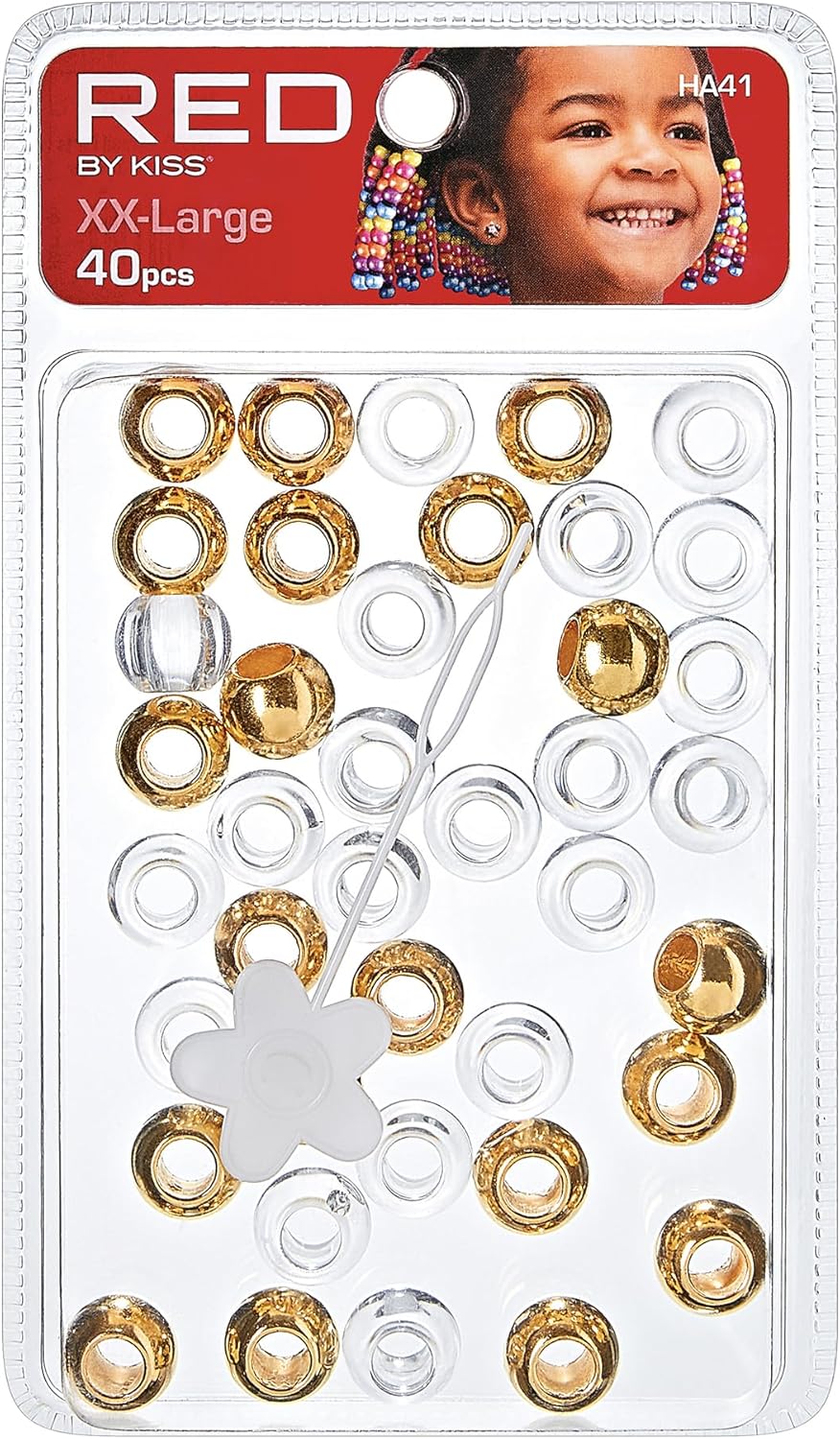 RED BY KISS XX-Large & Jumbo Hair Beads