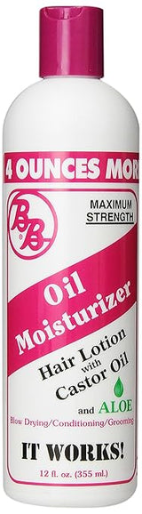 Bronner Bros BB Maximum Strength Oil Moisturizer 12oz