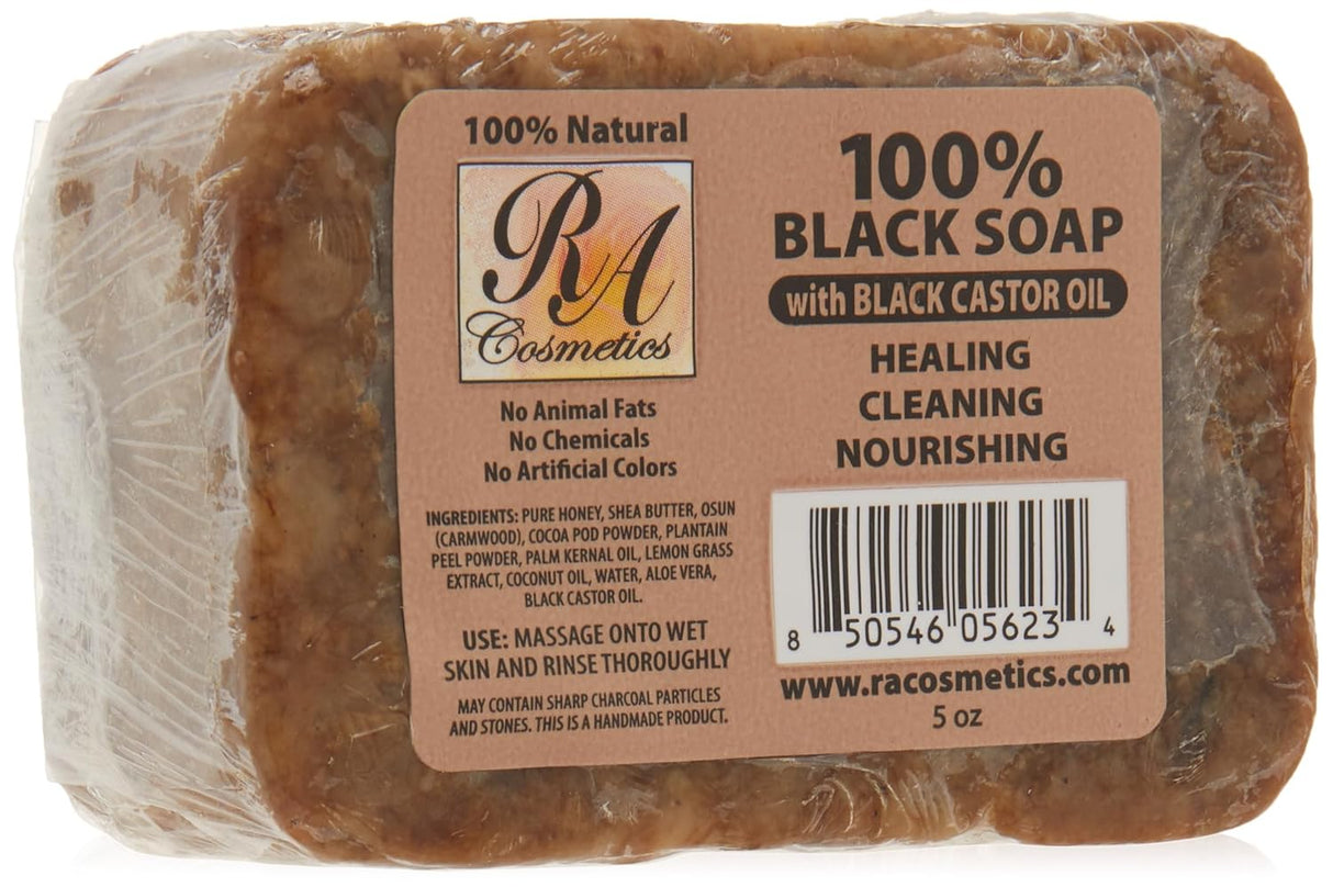 100% BLACK SOAP 5oz