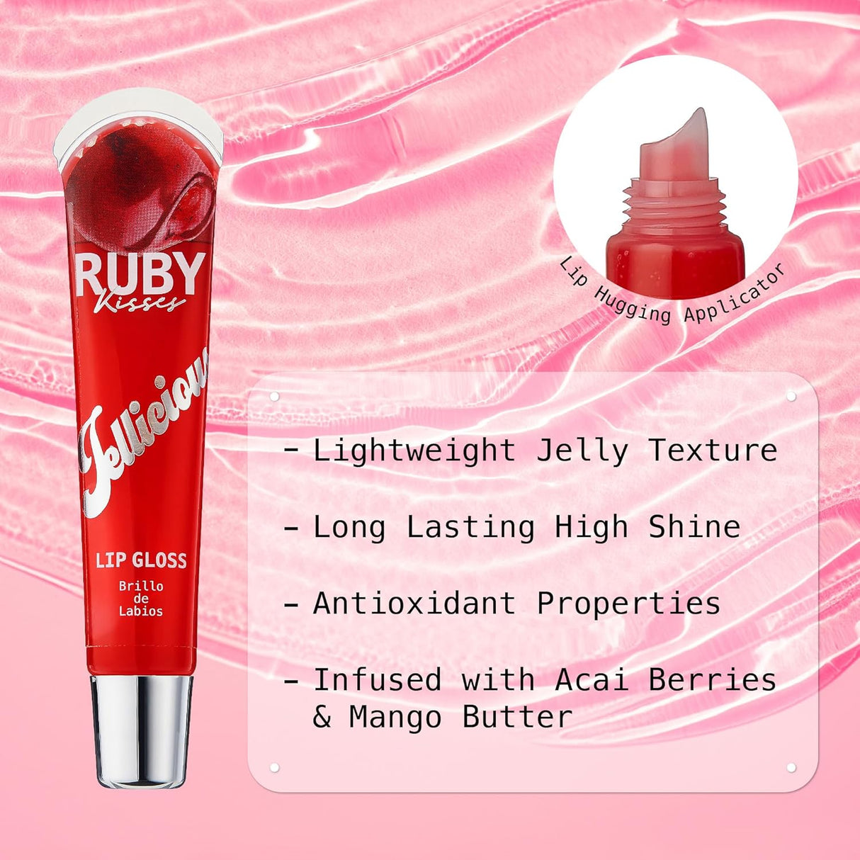 RUBY Kisses Jellicious Lip Gloss