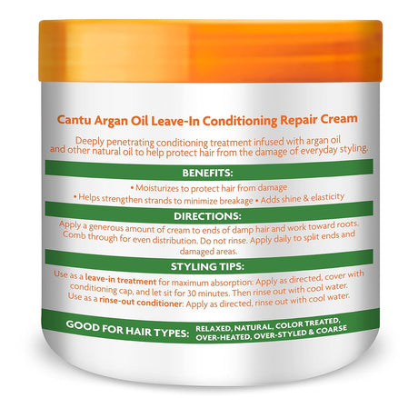 Cantu Aragn Oil Leave-In Conditioning 16 oz