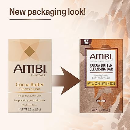 AMBI Cocoa Butter Hydrating Cleansing Bar 3.5 oz