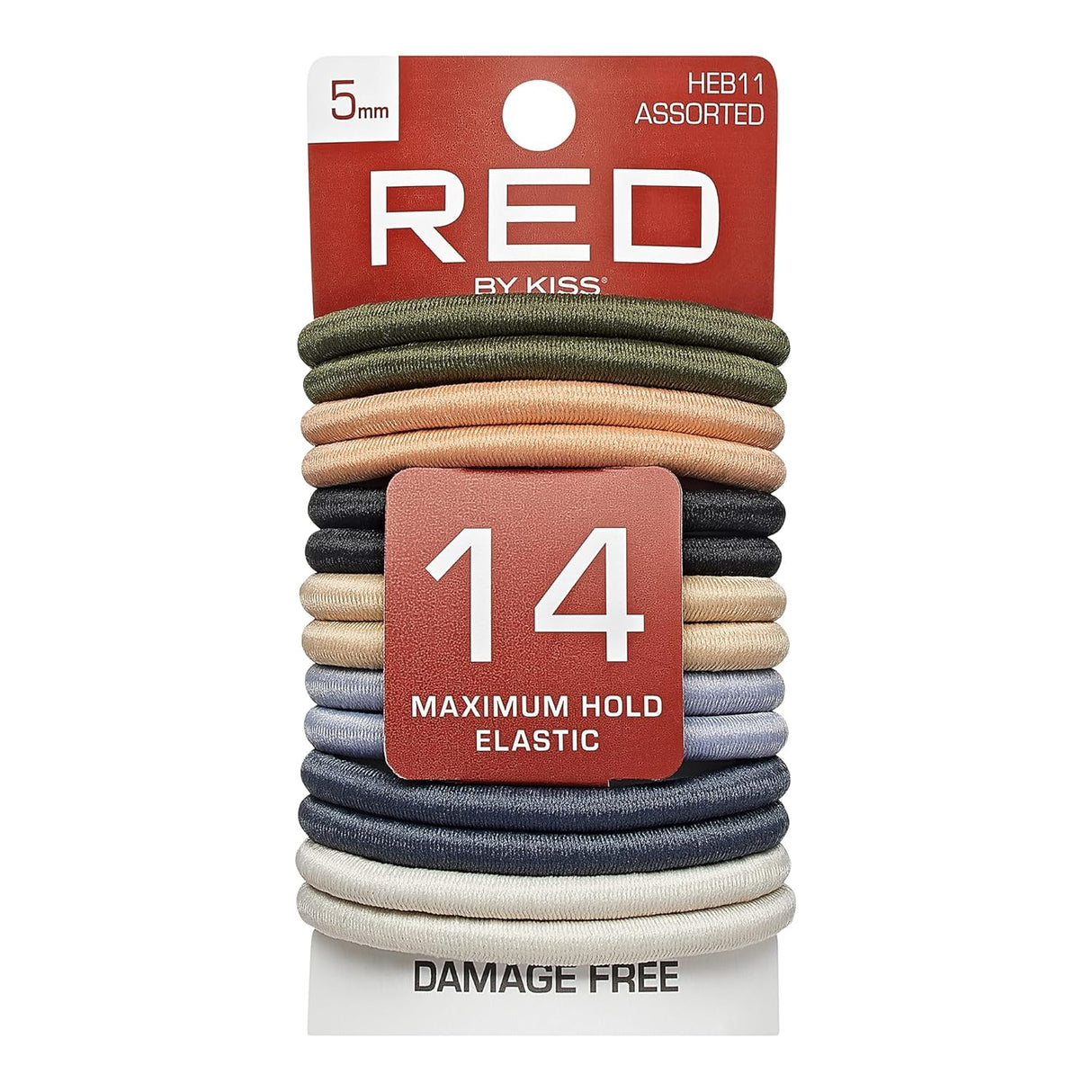 RED BY KISS Elastic Band 5mm Nude (HEB11)