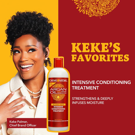 Creme Of Nature Argan Oil Intensive Conditioning Treatment 12 Oz