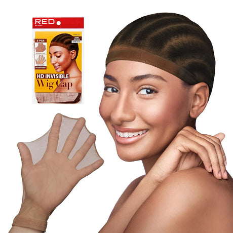 RED BY KISS HD Stocking Wig Cap