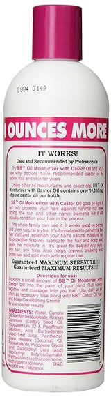 Bronner Bros BB Maximum Strength Oil Moisturizer 12oz