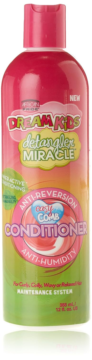 African Pride Dream Kids Olive Miracle Detangling Moisturizing Conditioner 12 oz