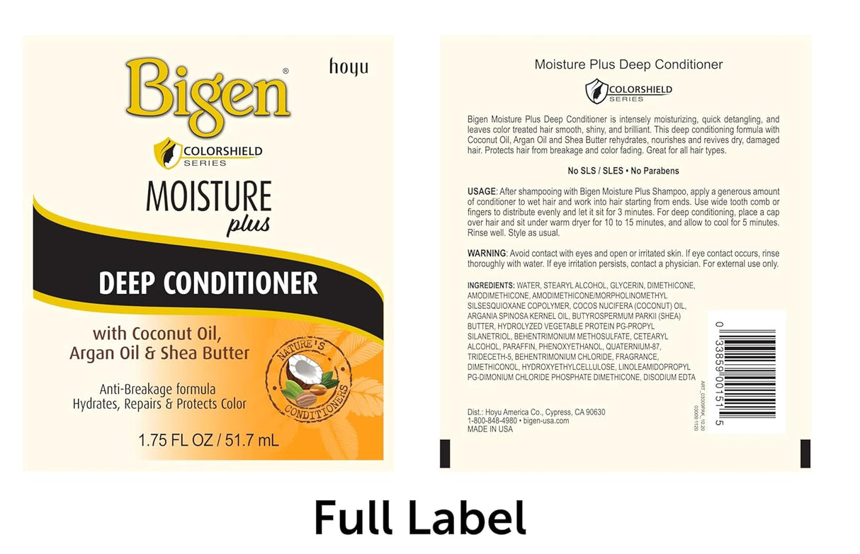BIGEN MOISTURE PLUS DEEP CONDITIONER