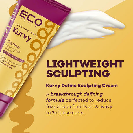 Eco Style The Edit Texture Edit Kurvy Define Cream 8 oz
