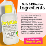 CurlyKids Honey Wash Condish 2-in-1 Hydrating Shampoo & Conditioner for Kids 8 oz