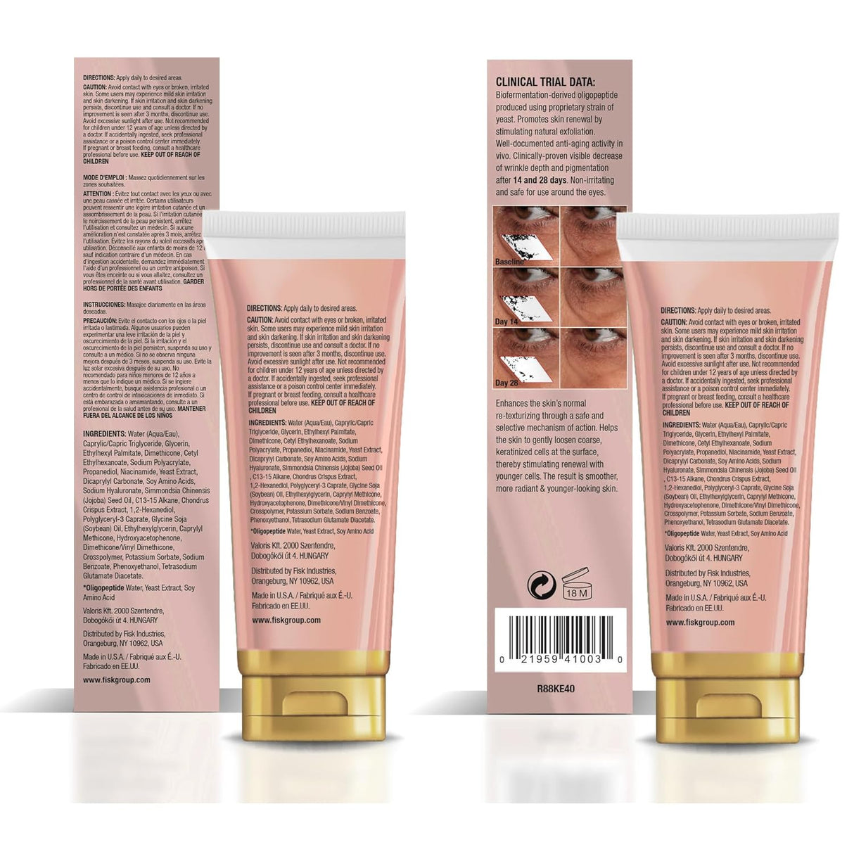 Skin care Knee and Elbow Fade Cream 4 oz