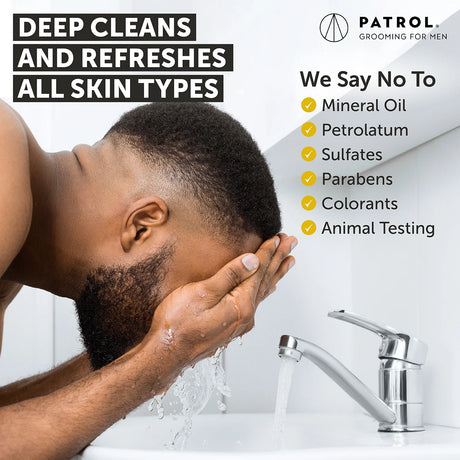 Bump Patrol Grooming Skin Patrol Face Wash 3.3 oz