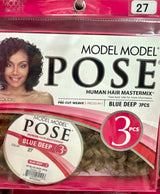 Model Model Pose Blue Deep 3 Packs
