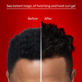 RED BY KISS Style Fixer Twist Curl Gel Soft Hold 6 oz