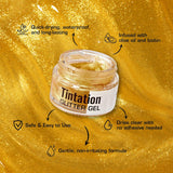 Tintation Glitter Body and Hair Gel – Long Lasting Sparkle, Quick Drying, Waterproof for Events, Parties, Festival Rave, Prom, & Cheerleaders