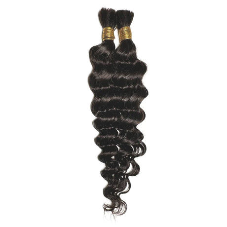 Onyx Deep Wave Human Hair Bulk 18"