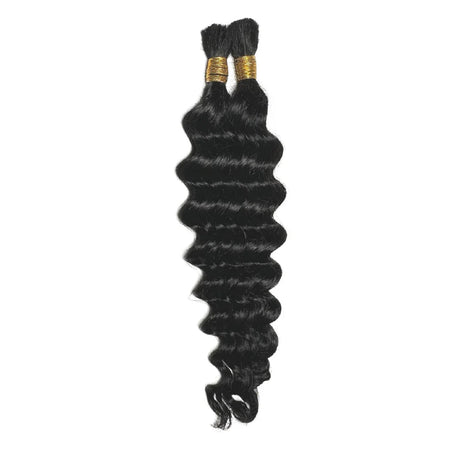 Onyx Deep Wave Human Hair Bulk 18"