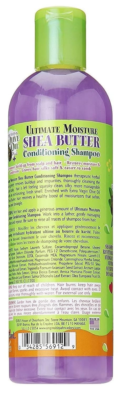 A/Best Kids Org S/Butter Cond Shampoo 12oz Gentle Moisturizing Hair Cleanser-2