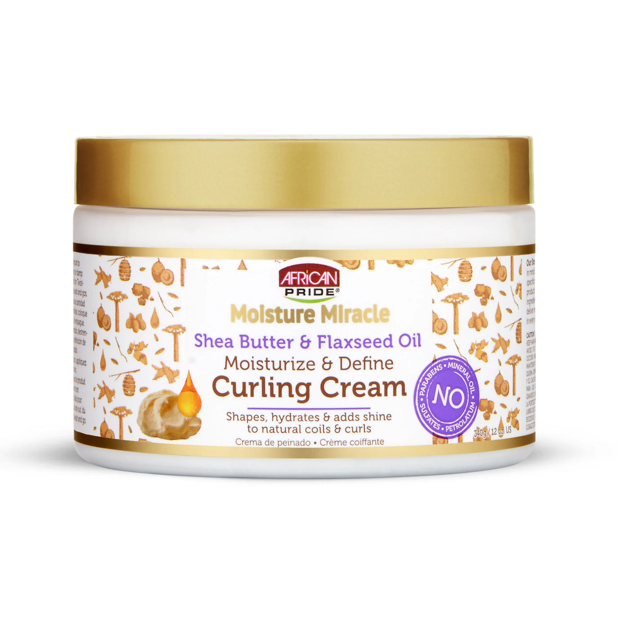 African Pride Moisture Miracle Curl Cream 12 oz