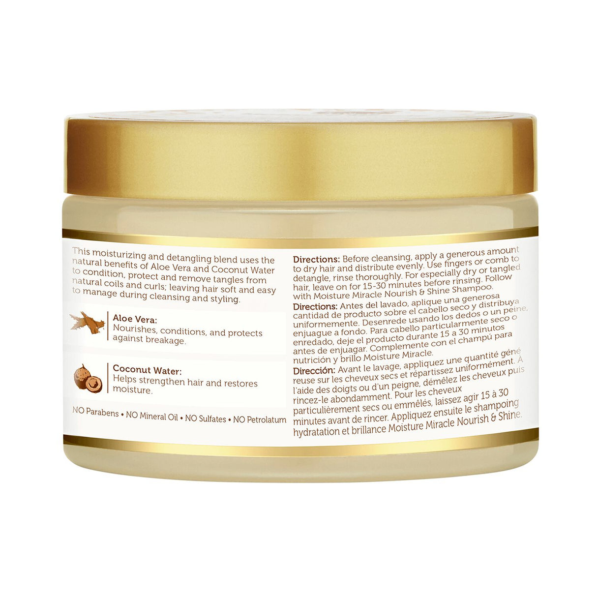 African Pride Detangle Pre-Shampoo 12oz, African Pride aloe vera coconut pre shampoo, detangling pre shampoo treatment, aloe vera coconut hair care, African Pride detangle hair treatment, pre shampoo for easy detangling, moisturizing pre shampoo for natural hair