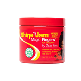 Ampro Shine-N-Jam Magic Fingers For Braiders 16Oz Extra Hold & Conditioning Styling Gel-1