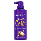 Aussie Miracle Coils Nourishing Shampoo for Textured Hair – 16oz