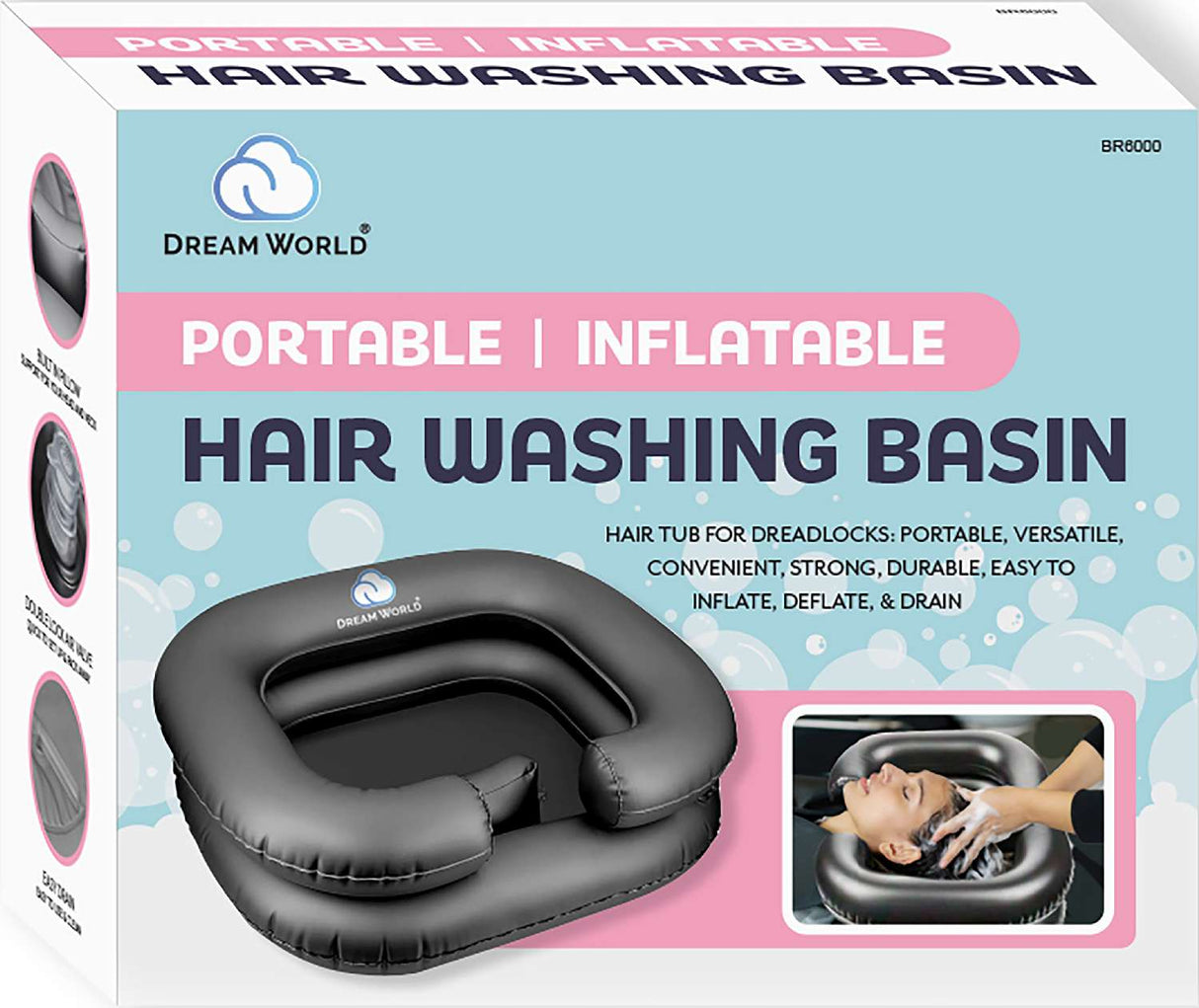 Dream World Black Washing Basin Inflatable (BR6000)