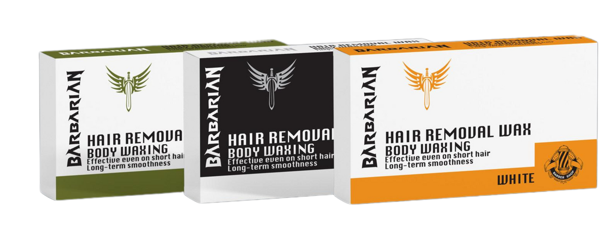 Barbarian Hair Removal Wax With Long Term Smoothness